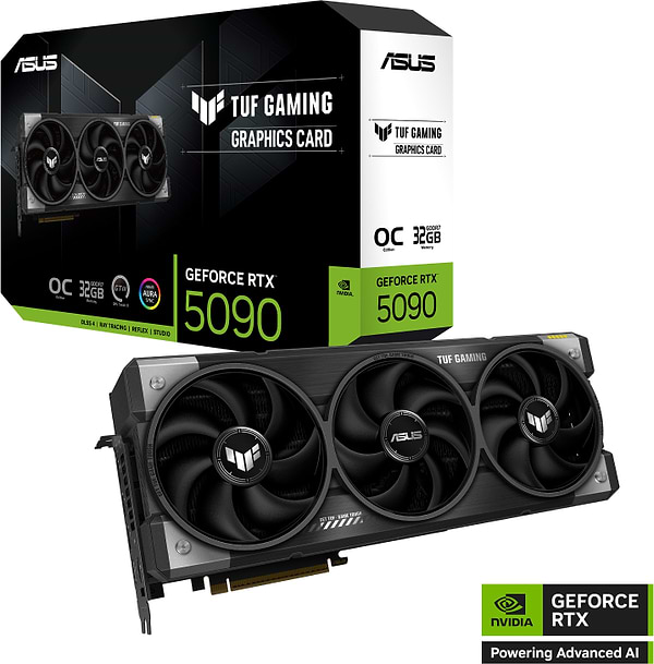 Фото - Відеокарта Asus TUF Gaming GeForce RTX 5090 32GB GDDR7 OC Edition (TUF-RTX5090-O32G-GAMING)