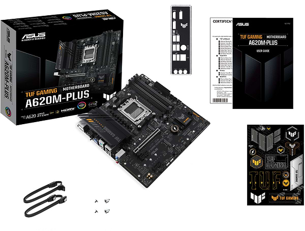 Фото - Материнська плата Asus TUF GAMING A620M-PLUS