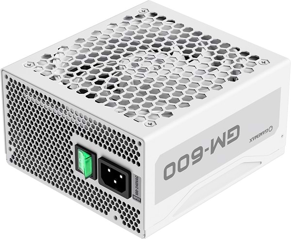 Фото - Блок живлення для ПК Gamemax ATX 600W (GM-600 Modular white)