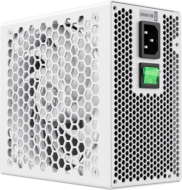 Фото - Блок живлення для ПК Gamemax ATX 600W (GM-600 Modular white)