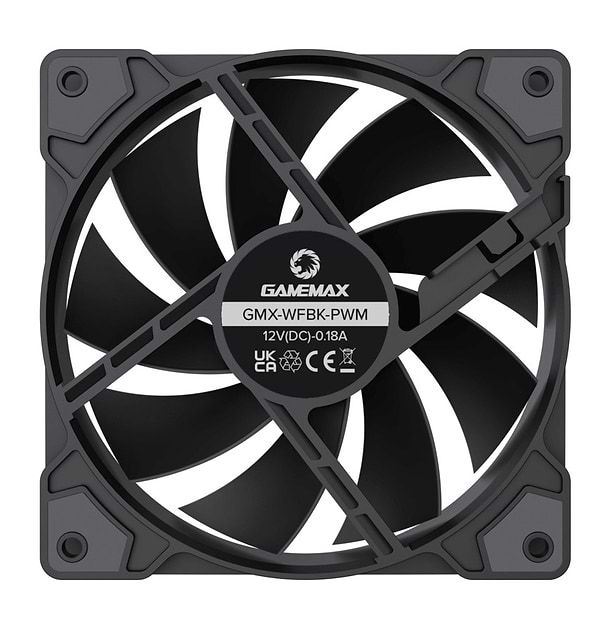 Фото - Корпусный вентилятор Gamemax GMX-WFBK-PWM