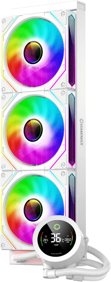 Фото - Водяная система охлаждения Gamemax IceBurg 360 Digital WH