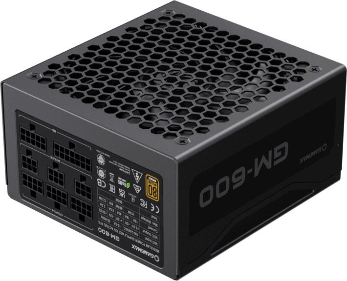 Фото - Блок питания для ПК Gamemax ATX 600W (GM-600  Modular)