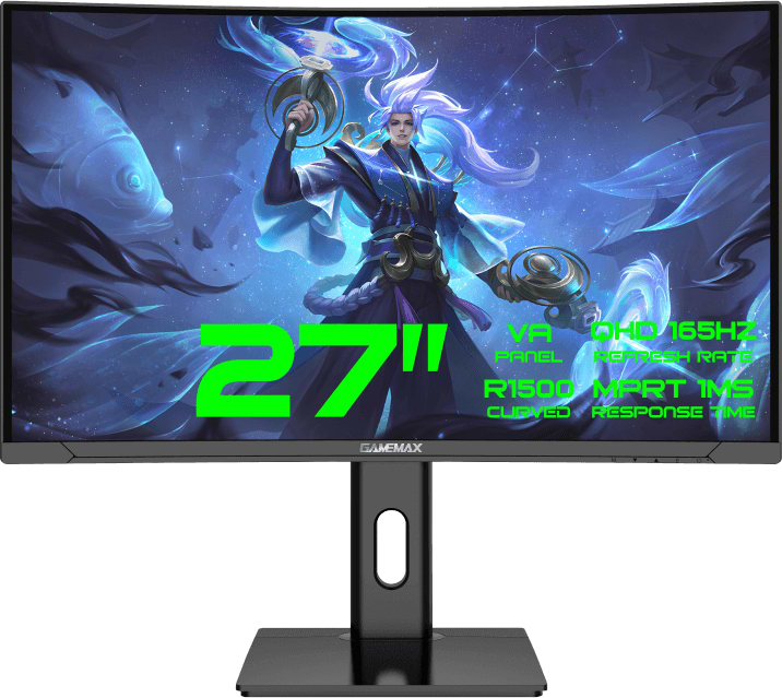 Монітор ігровий Gamemax GMX27C165Q - Фото 1