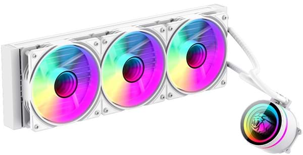 Фото - Процессорный кулер Gamemax Con IceBurg 360 Infinity WH