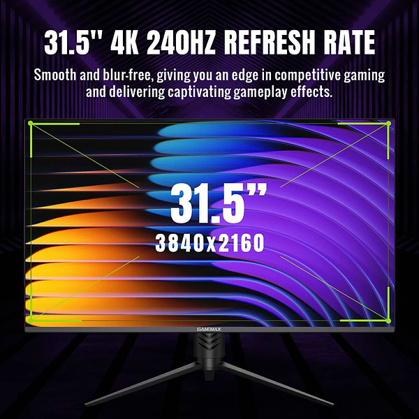 Фото - Монітор ігровий Gamemax VisionQD-OLED (GMX32UC)