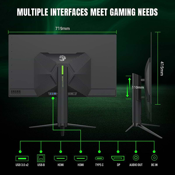 Фото - Монітор ігровий Gamemax VisionQD-OLED (GMX32UC)