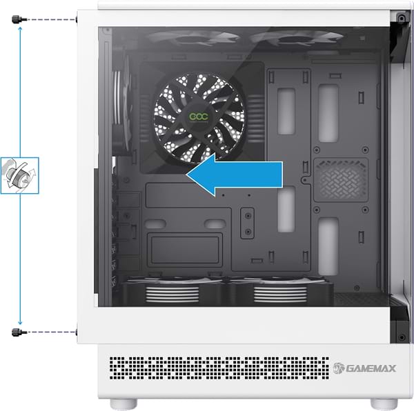 Фото - Корпус Gamemax Vista COC AW