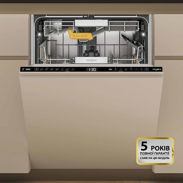 Фото - Посудомийна машина вбудована Whirlpool W8IHF58TU