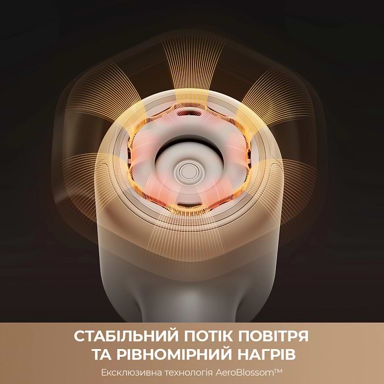 Фото - Фен Mova Shine 20 (AMSH20-GOLD)