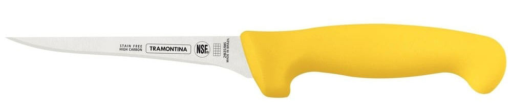 Ніж обвалочний Tramontina PROFISSIONAL MASTER yellow 127 мм (24635/055) - Фото 1