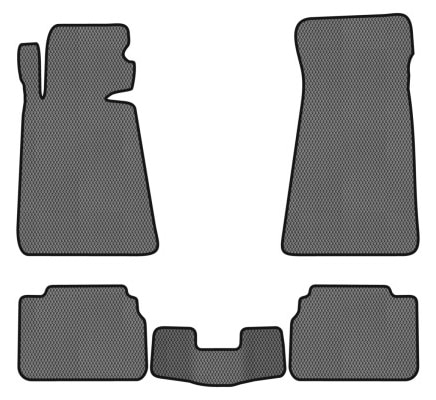 EVA коврики в салон авто EVAtech для 5 Series (E34) BMW 1987-1996 3 поколение Sedan EU (BM51602C5RGB)