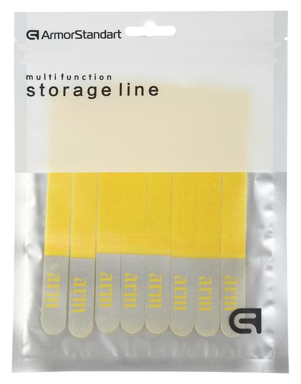 Фото - Органайзер для зберігання кабелів Armorstandart Reflective Stick Pack 8шт. Yellow (ARM58280)