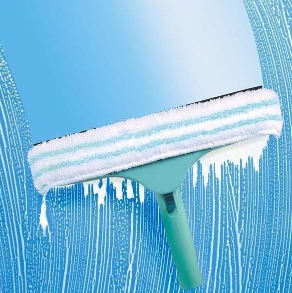 Фото - Щітка для миття скла Leifheit Швабра д/вікон W&F Cleaner L md Tele 210 51120