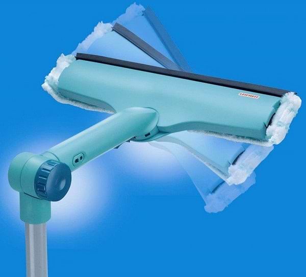 Фото - Щітка для миття скла Leifheit Швабра д/вікон W&F Cleaner L md Tele 210 51120