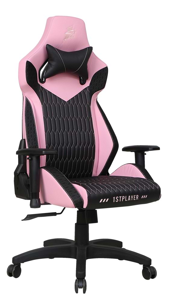 Кресло для геймеров 1stPlayer WIN101 Black-Pink - Фото 1