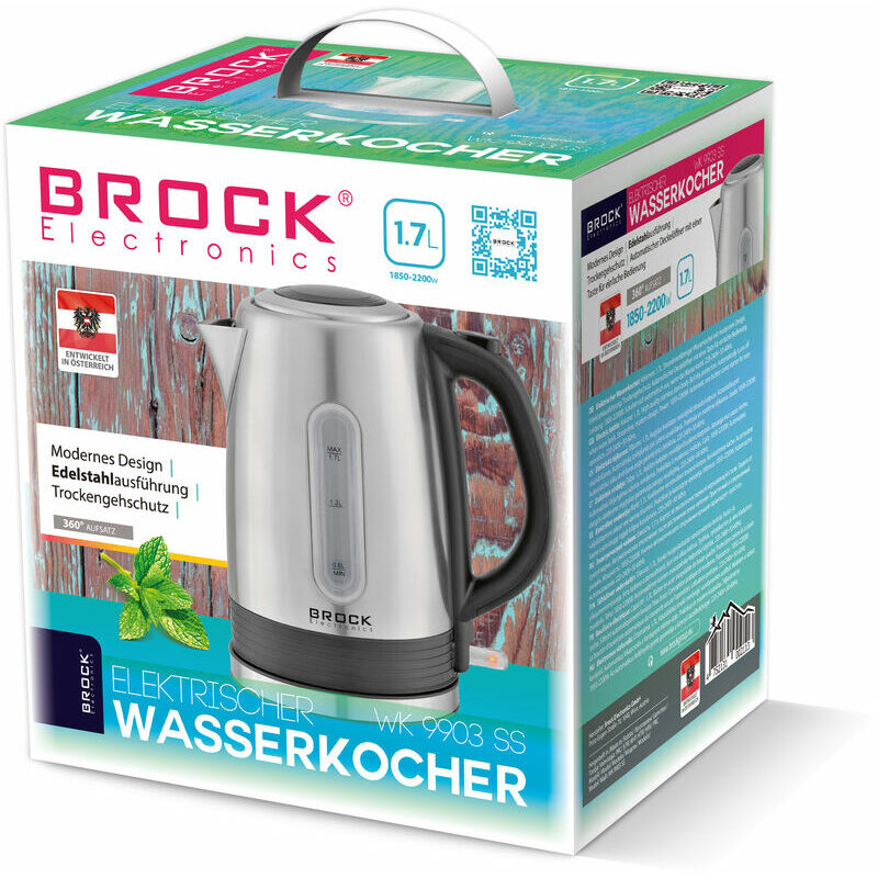 Фото - Электрический чайник BROCK WK 9903 SS