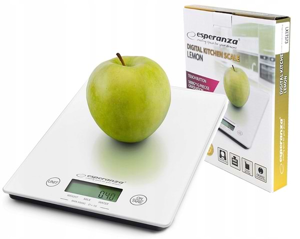 Фото - Ваги кухонні Esperanza Scales EKS002W White
