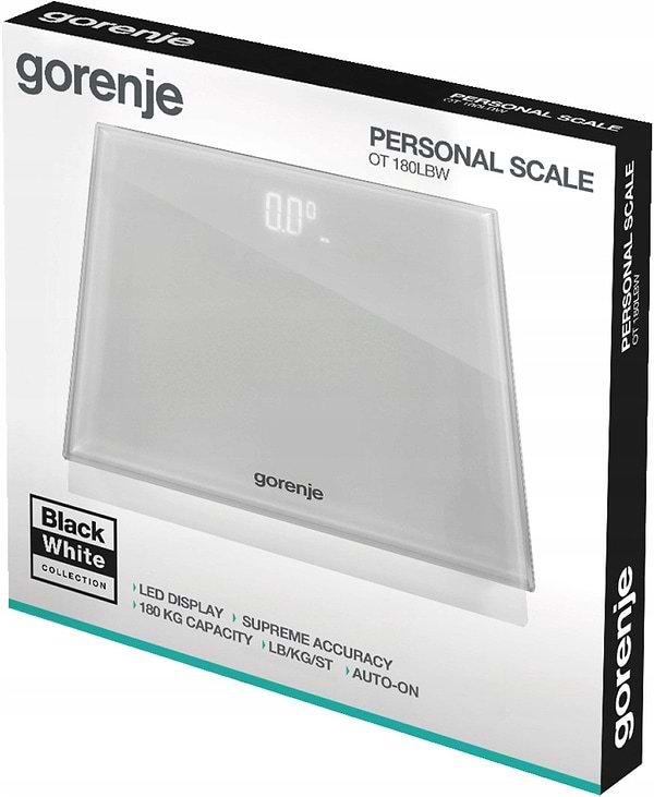 Фото - Ваги підлогові Gorenje OT 180 LBW