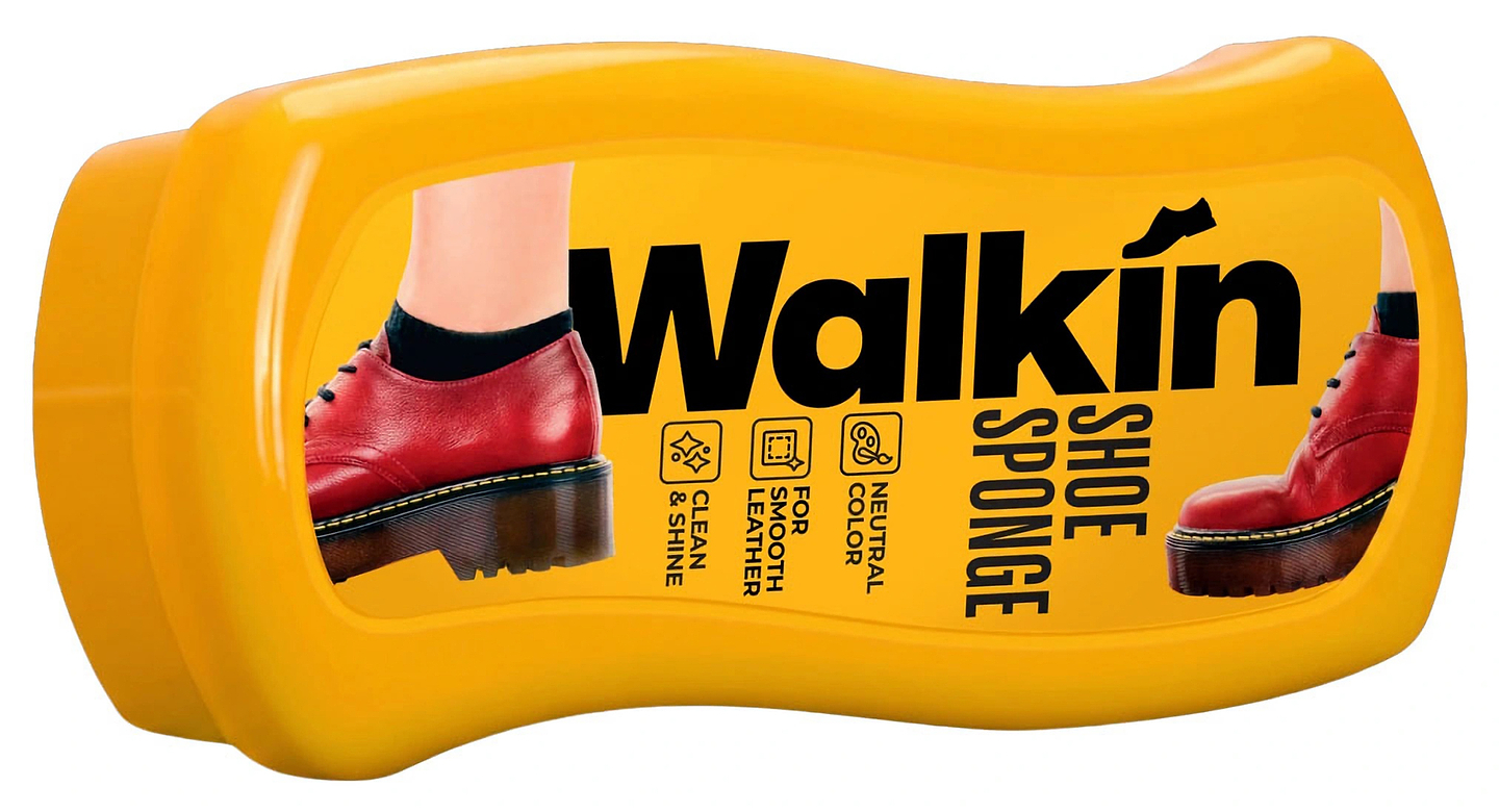 Губка для обуви Walkin бесцветная (4820184441620)