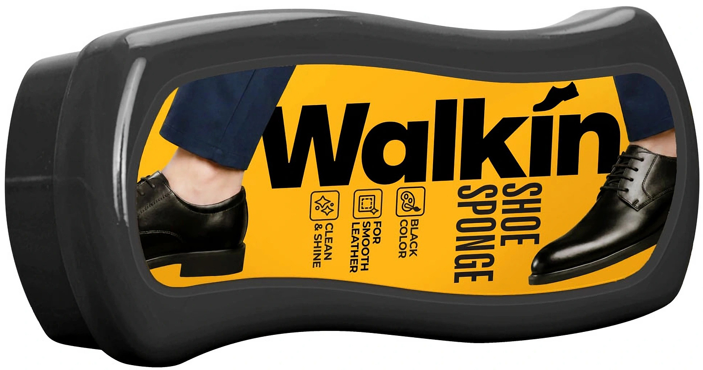 Губка для обуви Walkin черная (4820184441637)