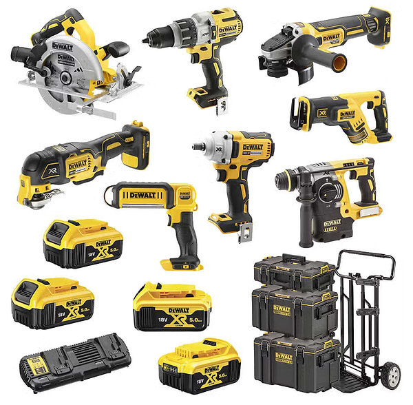 Фото - Набор электроинструментов DeWALT 18 В XR Li-lon (DCK856P4)