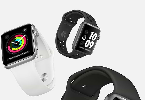 Фото - Смарт-годинник Apple Watch Series 3 38mm Silver Aluminium Case with White Sport Band