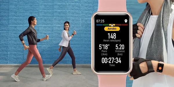 Фото - Смарт-часы Huawei Watch Fit Sakura Pink