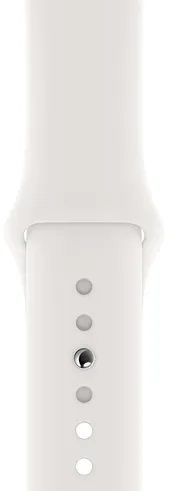 Фото - Смарт-годинник Apple Watch Series 5 44mm Silver Aluminum Case with White Sport Band