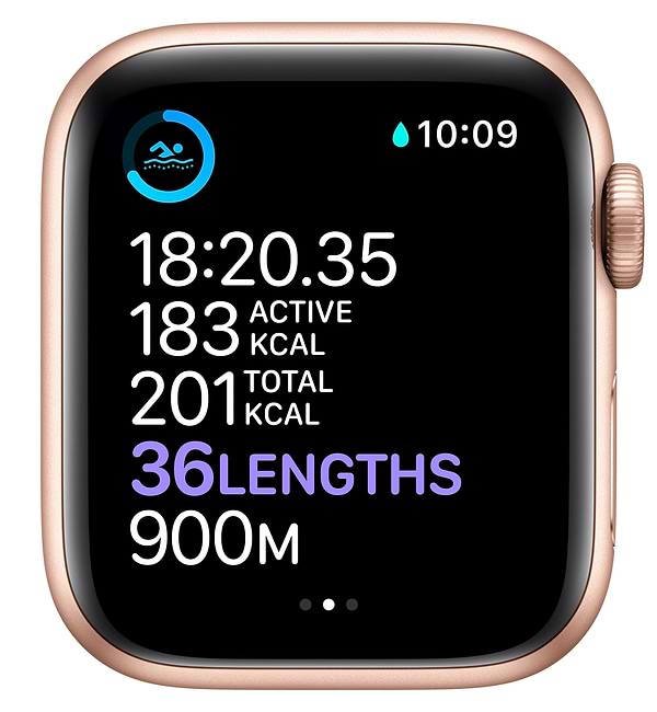 Фото - Смарт-годинник Apple Watch Series 6 40mm Gold Aluminium Case with Pink Sand Sport Band