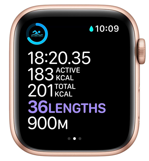 Фото - Смарт-часы Apple Watch Series 6 44mm Gold Aluminium Case with Pink Sand Sport Band