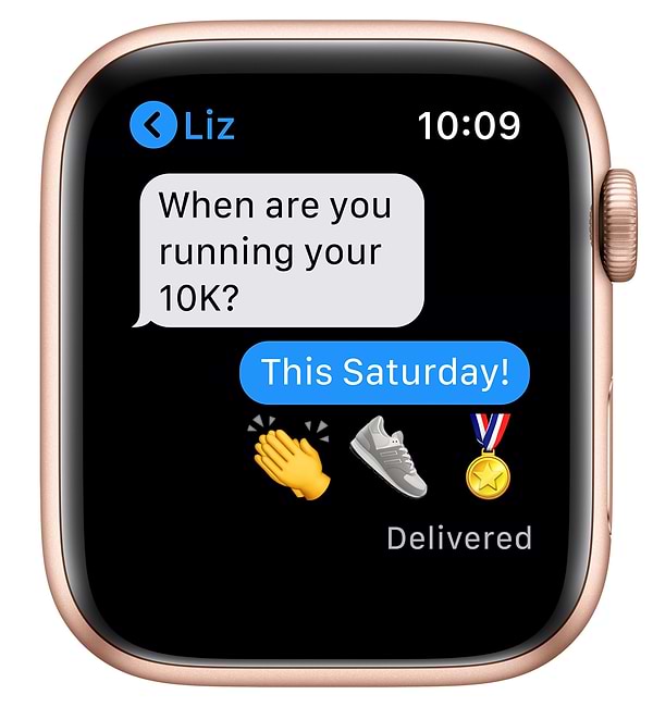 Фото - Смарт-часы Apple Watch Series 6 44mm Gold Aluminium Case with Pink Sand Sport Band