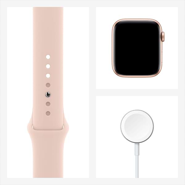 Фото - Смарт-часы Apple Watch Series 6 44mm Gold Aluminium Case with Pink Sand Sport Band