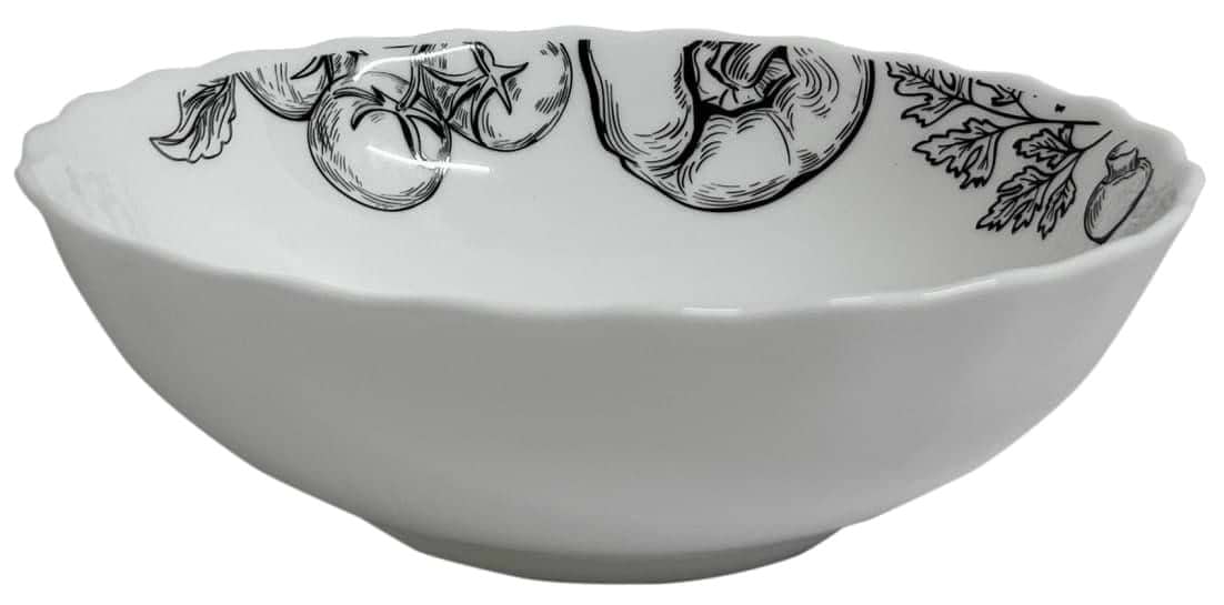 Салатник Vittora V-155Bs Овочевий етюд Wave 155 мм