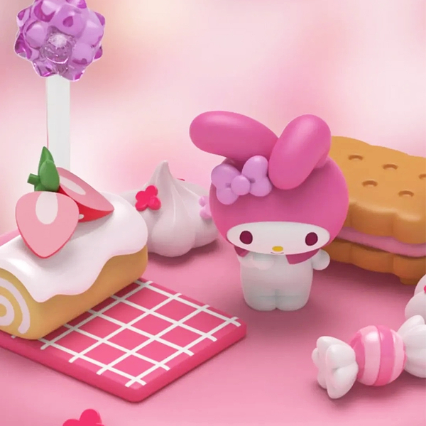 Фото - Колекційна фігурка набір MIGHTY JAXX Kandyland: Sanrio - ТРАВЕНЬ МЕЛОДІ (WB24SRMJ00401)