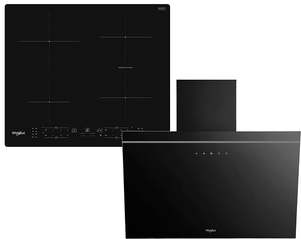 Фото - Комплект техніки Whirlpool Варильна поверхня + Витяжка декоративна Whirlpool WB B8360 NE + AKR62FLTK