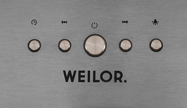 Фото - Витяжка вбудована Weilor WBE 5230 SS 1000 LED
