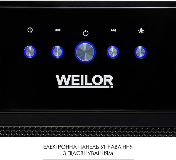 Фото - Витяжка вбудована Weilor WBE 58 BLACK