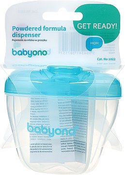 Фото - Дозатор молочной смеси для малыша BabyOno контейнер на 4 порции (1022)