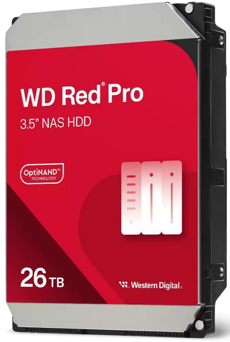 Жорсткий диск внутрішній WD 26TB 3.5" 7200 512MB SATA Red Pro NAS (WD260KFGX)