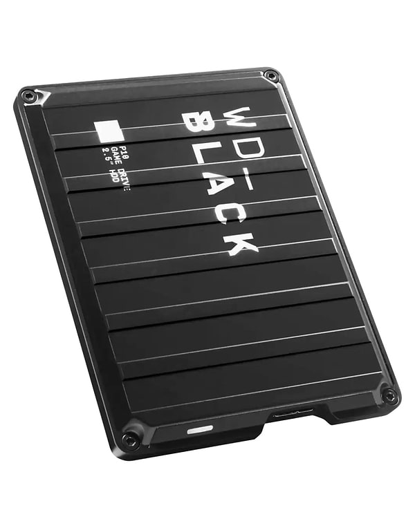 Фото - Жорсткий диск зовнішній Western Digital P10 Game Drive 2TB Black 2TB USB 3.2 (WDBA2W0020BBK-WES1)
