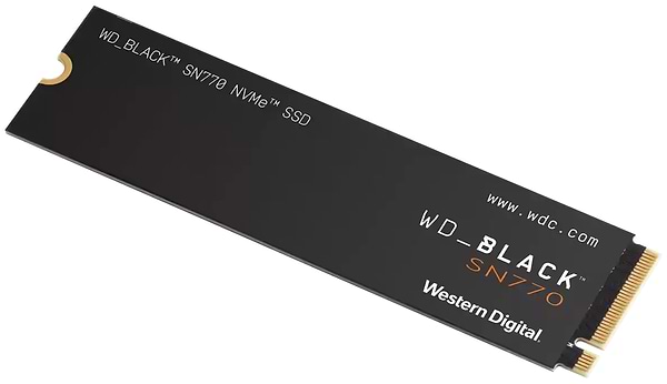 Фото - SSD-накопичувач внутрішній Western Digital SN770 1TB M.2 2280 NVME PCIe 4.0 x4 Black (WDS100T3X0E)