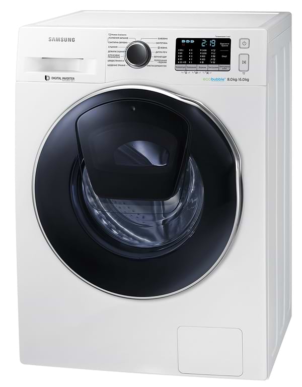 Фото - Стирально-сушильная машина Samsung WD80K5410OW/UA