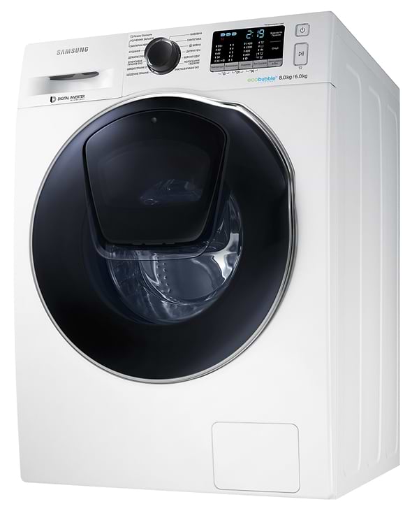Фото - Стирально-сушильная машина Samsung WD80K5410OW/UA