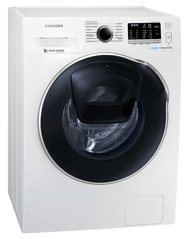 Фото - Стирально-сушильная машина Samsung WD80K5410OW/UA