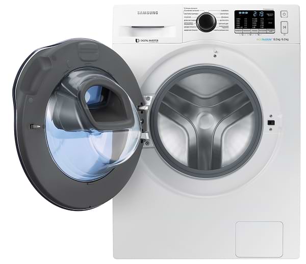 Фото - Стирально-сушильная машина Samsung WD80K5410OW/UA