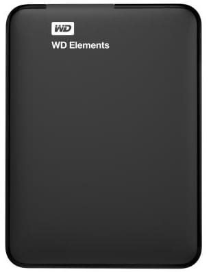 Жесткий диск внешний Western Digital Elements 1 TB Black (WDBUZG0010BBK-WESN)