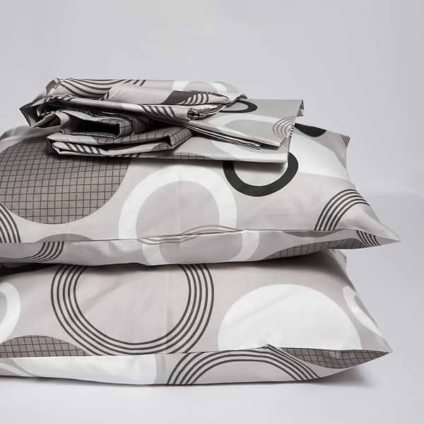 Фото - Комплект постельного белья Moon&Star Микросатин Premium Orbit Elegance 200х220 нав. 50х70 см 2 шт.(MS-880000595)