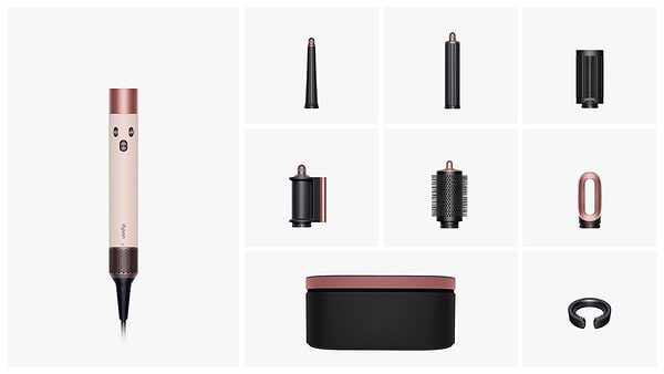 Фото - Стайлер Dyson HS08 Airwrap ID Complete Long Ceramic Pink/Rose Gold Рожевий/Золотий (601848-01)