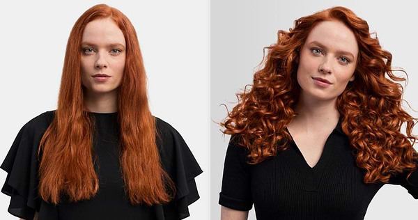 Фото - Уценка - Стайлер Dyson HS08 Airwrap ID T1/T2 Amber Silk Янтарный шелк (123682-01)